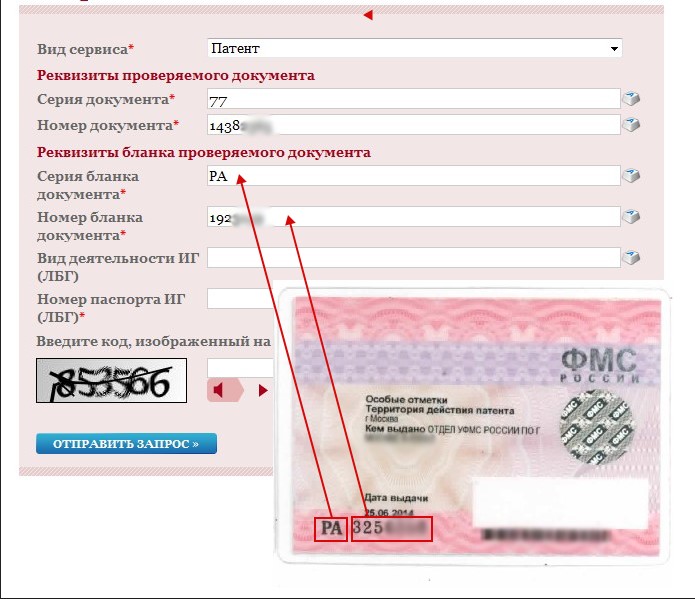 Проверка патента на работу